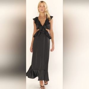 NWT XS Show Me Your Mumu Satin Dress